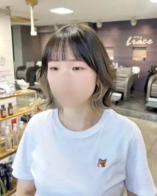 ミディアム 🫧艶髪カラー🫧 森本くるみのヘアスタイル