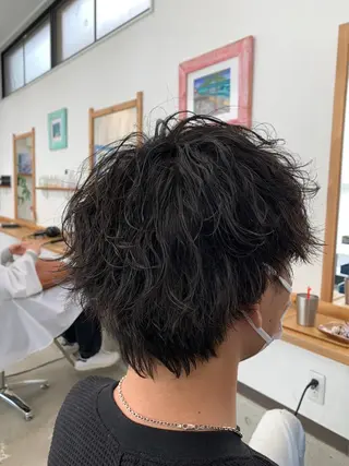 メンズ mantap hair所属・石塚 リクのヘアスタイル