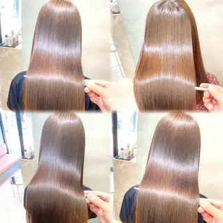 ロング 縮毛矯正/髪質改善 /ボブ/ともきのヘアスタイル