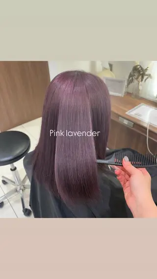 カラー 加藤芽実カラーリスト ／ミルクティーカラーのヘアスタイル