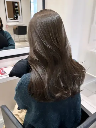 ロング 巻ける縮毛矯正/艶 カラーchika🩵のヘアスタイル