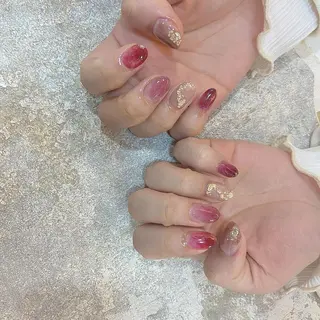 ネイル 𝕄𝕚𝕪𝕦🤍 自由が丘⌇パラジェルのネイルデザイン