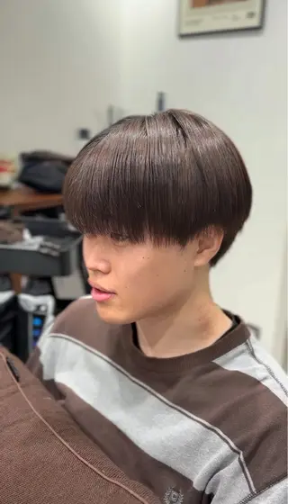 ショート ヘアアレンジ メンズ カット/無造作パーマ /艶カラー✂️ユウトのヘアスタイル