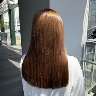 ロング 𝐈𝐑𝐈𝐀𐙚 /透明感カラー🫧のヘアスタイル