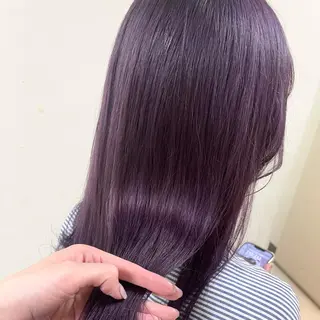 ロング カラー ヘアアレンジ maoブリーチ無し 似合わせカラーのヘアスタイル