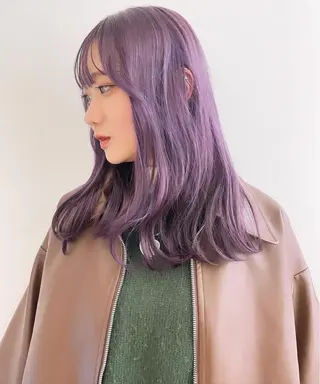 セミロング カラー zestKalon 🔗IBUのヘアスタイル