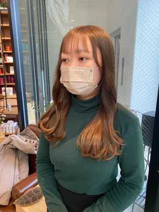 セミロング COCOLOeAST所属・yumeno🫧 ハイトーン/ボブ🕊のヘアスタイル