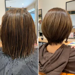 ショート カラー オーナースタイリスト 宗正淳志のヘアスタイル