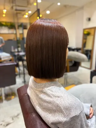 セミロング Côte所属・ショート/ボブカット ゆい/Côte表参道のヘアスタイル