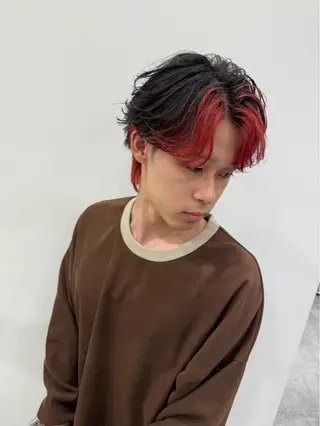 カラー メンズ RAISE by_WHITEのヘアスタイル