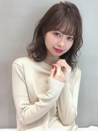 ミディアム 具志 正太のヘアスタイル