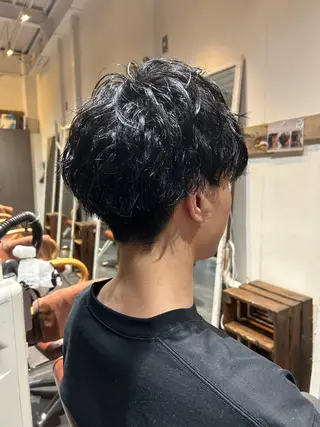 パーマ 佐伯 真奈のヘアスタイル