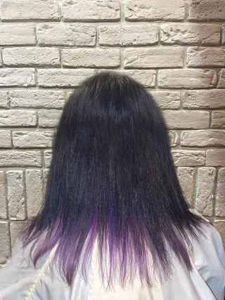 ミディアム カラー 🦉静かに過ごしたい 方、個室席🦉タナカのヘアスタイル