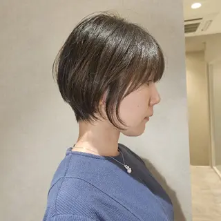 ショート カラー YUTORI hair&spa所属・ショート特化 上尾 YUTORIのヘアスタイル