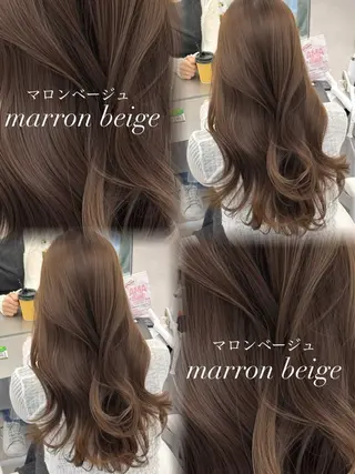 ロング カラー 韓国ヘア　紗希 🦋のヘアスタイル