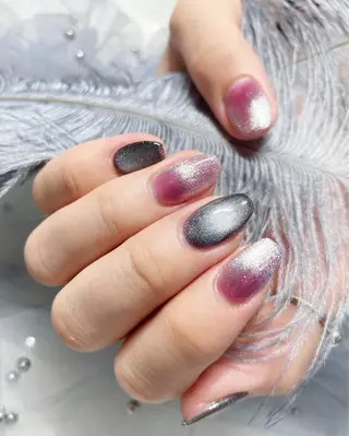 ネイル (∩_∩)ミモネイル /eyelashのネイルデザイン