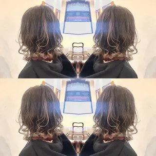 ミディアム カラー Hair make VERDA所属・宮下 耕平のヘアスタイル