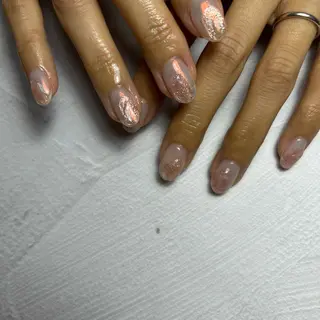 ネイル soa.Aika 自爪育成のネイルデザイン