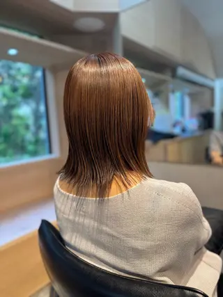 ミディアム カラー 近野 浩隆🐩のヘアスタイル