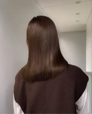 ロング 山下颯羽 /ワンカラーのヘアスタイル