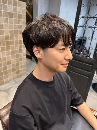 ショート パーマ Mora Hair Salon所属・Haruka 神楽坂のヘアスタイル