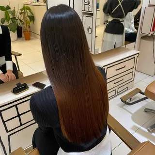 ロング 田口 花葉のヘアスタイル