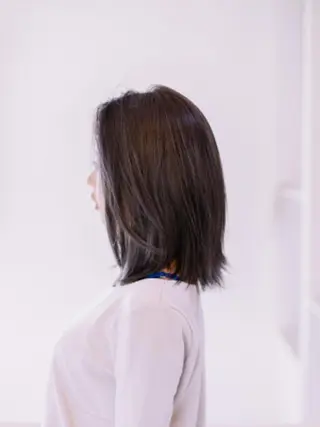 ミディアム カラー パーマ ヘアアレンジ amie 高崎 【アミ】のヘアスタイル