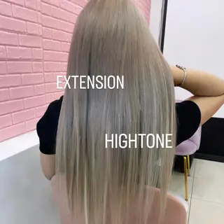 ロング エクステ🩵ブリーチ 韓国ヘア🩵KAEのヘアスタイル