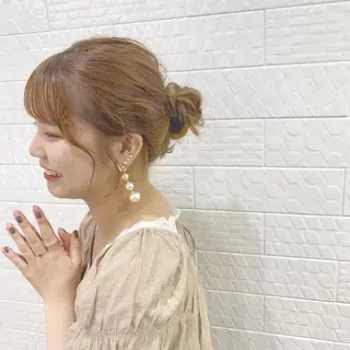 セミロング ヘアアレンジ mako︴ Euphoriaのヘアスタイル