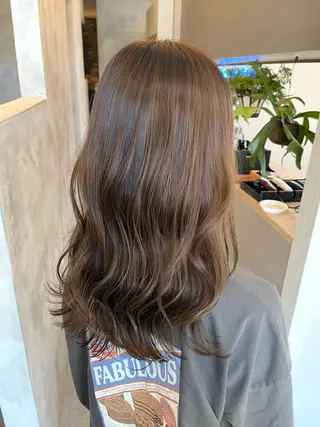 ロング カラー Salon de  COCO所属・Yuka /ツヤカラー✨のヘアスタイル