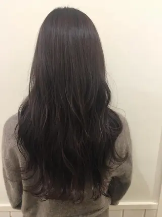 ロング カラー ぱつっとボブ/ 小野あかねのその他イメージ