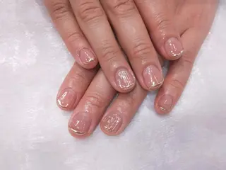 ネイル R'well所属・はばすみれ🎀ﾈｲﾙ 光ﾌｪｲｼｬﾙ ﾍｱのネイルデザイン