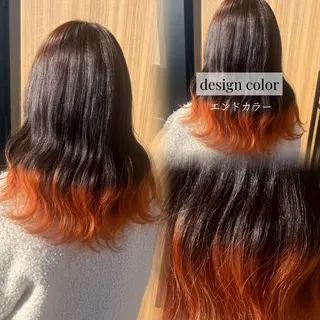 カラー 福島 果音のヘアスタイル