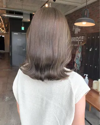 ミディアム カラー 村田 来倖のヘアスタイル