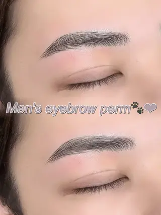 メンズ アイブロウ 🎀束感まつげ🎀 HONOKAの眉毛・アイブロウイメージ