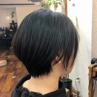 ショート カラー 江上拓郎/ショート /酸性ストレートのヘアスタイル