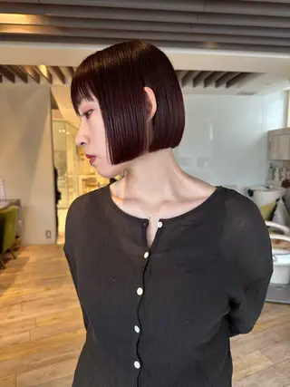 ショート カラー driP.　by HAVANA所属・パーマ / ボブ /ショート 谷口 陸のヘアスタイル