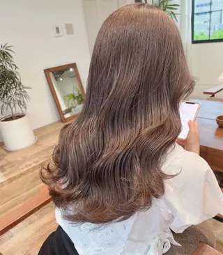ロング カラー madoka/ 矢場町モデル募集🧦のヘアスタイル