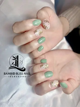 ネイル BAMBOO BLISS 研修用のネイルデザイン