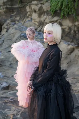 ミディアム カラー Kingdom元町店所属・ヘアメイク金坂 /カットカラー/のヘアスタイル