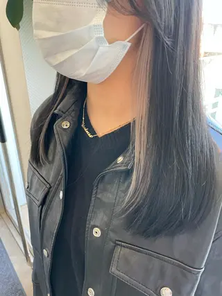 カラー 髪質改善N°rico 杉本怜美のヘアスタイル