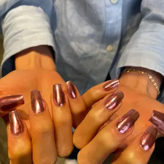 ネイル 🫧飛山琉桜/二条 ネイルアート/束感のマツエク・マツパデザイン