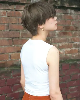 ショート KINGDOMアルーア店所属・KINGDOM 萩原あかねのヘアスタイル