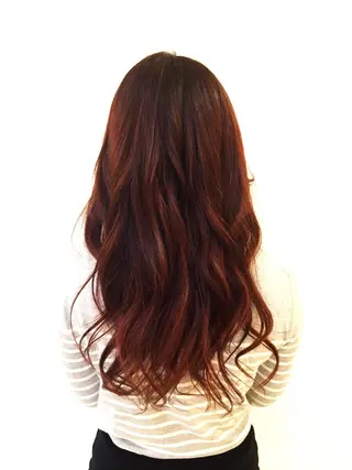 ロング カラー lafith hair dope所属・[外国人風カラー] 店長 田中健太のヘアスタイル