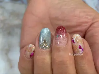 ネイル おうちのネイルサロン　konpeiTou〜こんぺいとう〜所属・おうちのネイルサロン KonpeiTouのネイルデザイン