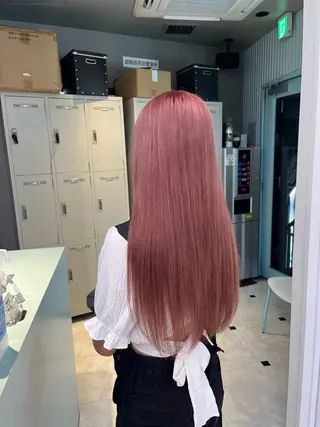 ロング カラー ブリーチカラー 🩵MIZUKIのヘアスタイル