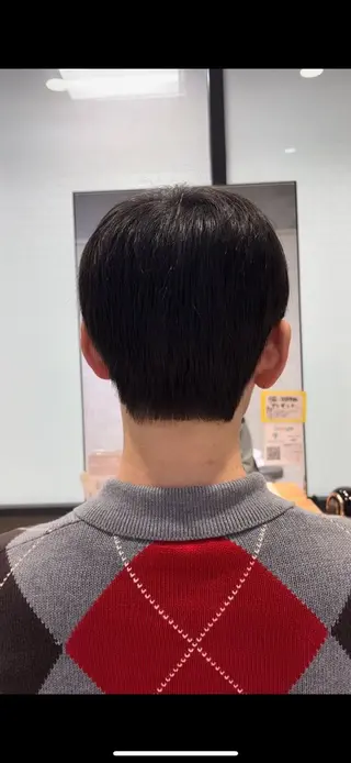 パーマ メンズ 韓国風/メンズ アイブロウワックスの眉毛・アイブロウイメージ