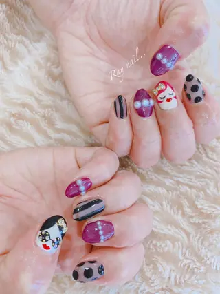 ネイル nail salon  ∞ mikanal ∞所属・nailsalon ∞ ﾐｶﾅﾙ ∞のネイルデザイン
