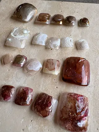 ネイル 🌲🌳🚪iiit o🌲🌳🌲のネイルデザイン