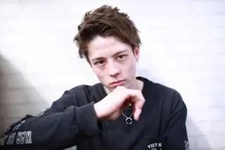 ショート カラー パーマ ヘアアレンジ メンズ カルラ　蒲田店所属・大久保寿高✨ なりたい色を叶える✨のヘアスタイル